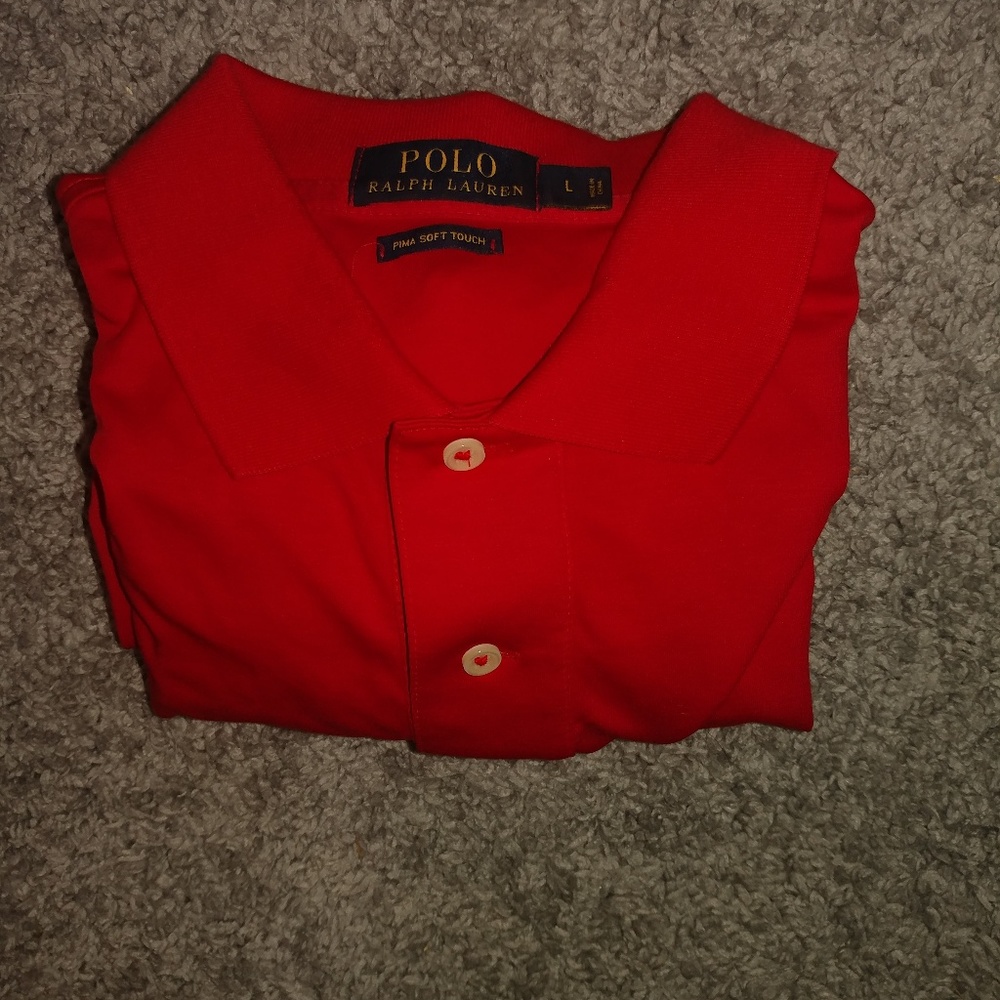 Ralph Lauren RED Polo t shirt